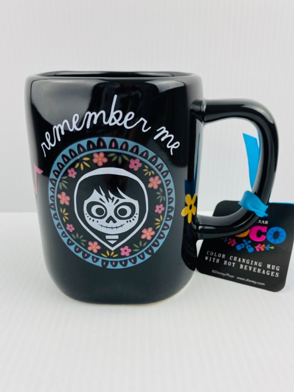 NEW Disney Rae Dunn Coco Remember Me Mug Color Changing Coffee Cup 20 oz